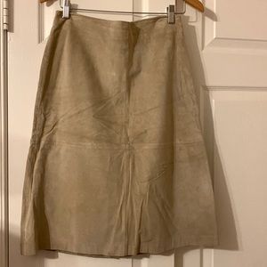 St John’s bay suede skirt